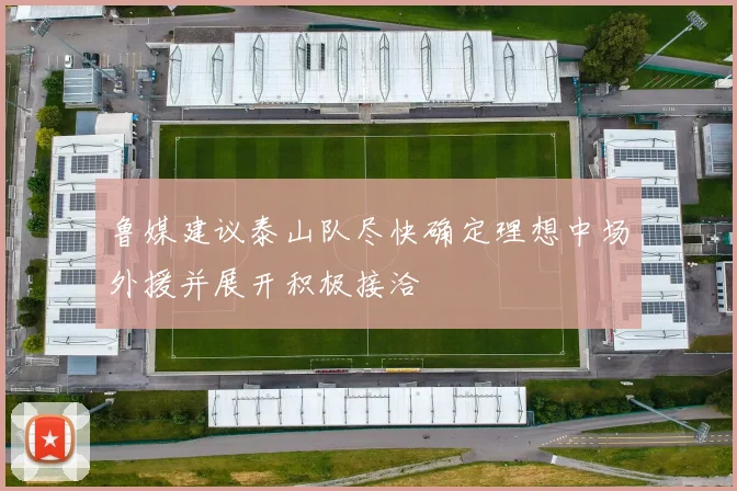 鲁媒建议泰山队尽快确定理想中场外援并展开积极接洽